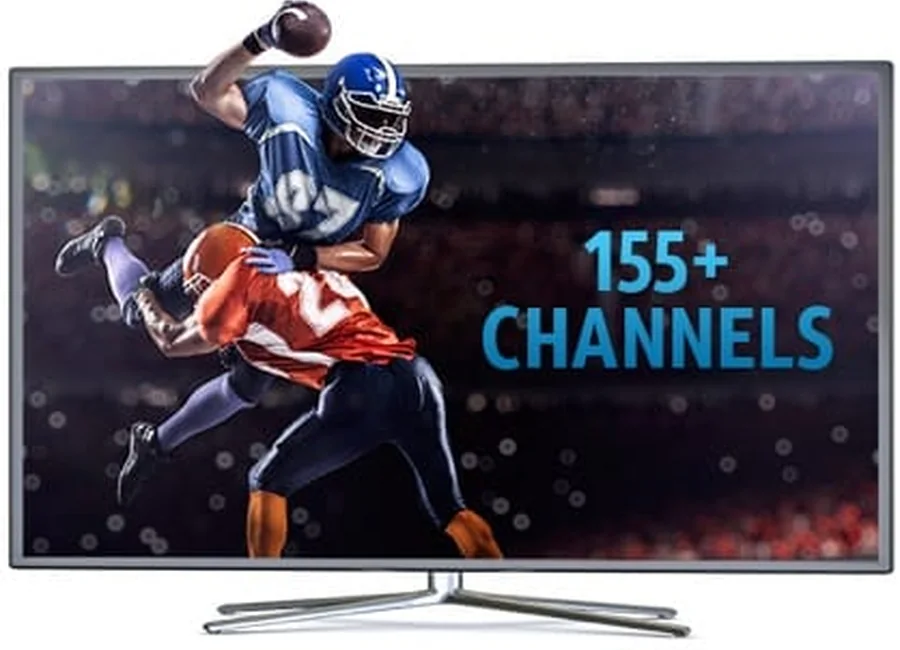 Television entertainment available in guest rooms